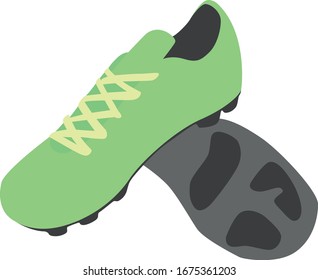 football boots realistic vector illustration