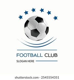 Football Branding Design, Football Emblem Logo