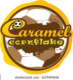 Football Caramel Cornflake in the world