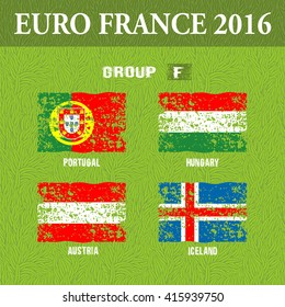 Football championship in France groups F