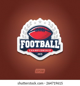 Football championship logo