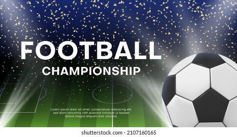 719 Soccer promo Images, Stock Photos & Vectors | Shutterstock