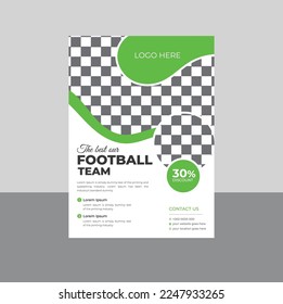 Football Championship Tournament editable vector template, Sports flyer, Poster