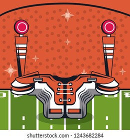 football chest protector