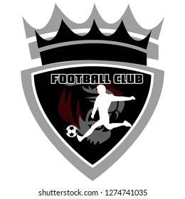 football club design template vector