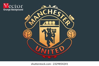 logo del club de fútbol, vector unido de manchester, diseño gráfico de tipografía del reino unido de manchester, Manchester es tipografía roja, graffiti de palabra manchester