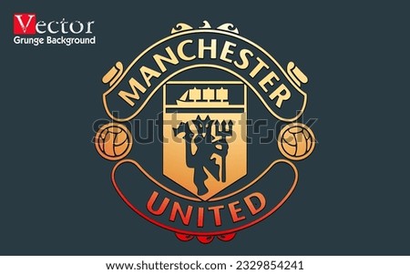 football club logo of manchester united vector, manchester united kingdom typography graphic design, Manchester is Red Typography,manchester word graffiti