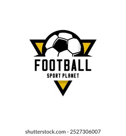 Football club logo on white background 