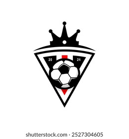 Football club logo vector design 