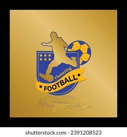 Football club logo vector idea