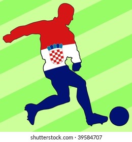 football colors of Croatia