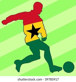 football colors of Ghana