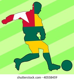 football colors of Togo