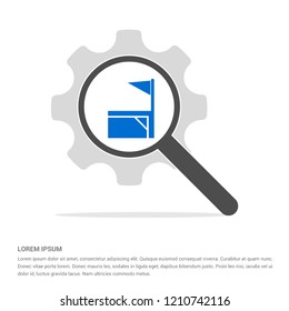 Football Corner Flag Icon - Free vector icon