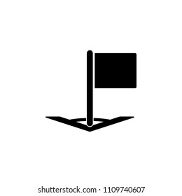 football corner icon. Element of soccer icon for mobile concept and web apps. Detailed football corner icon can be used for web and mobile. Premium icon on white background