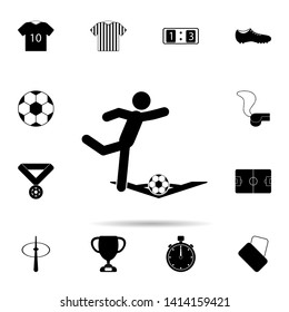 football corner icon. Universal set of football for website design and development, app development