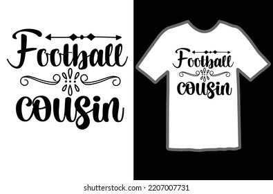 Football cousin svg design file svg