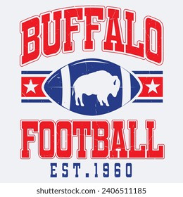 Football and cowboys t-shirt design