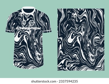 Football and Cricket Jersey T-shirt Design