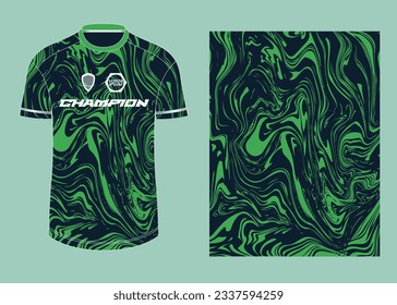 Football and Cricket Jersey T-shirt Design