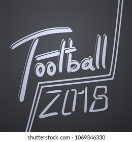 Football cup symbol