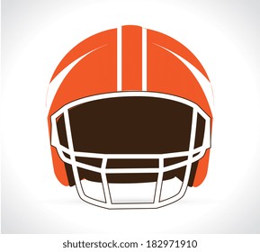 Football design over white background, vector illustration