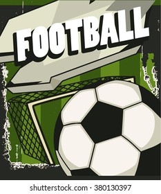 Football design vector template