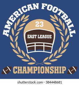 football east league t-shirt vintage - vector