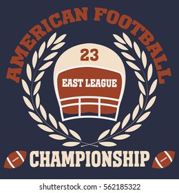 football east league t-shirt vintage - vetor