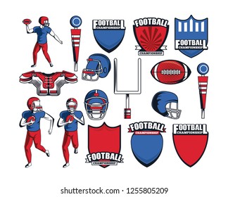 football elements icon