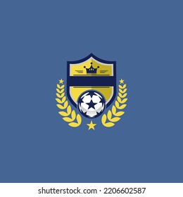 football emblem vector logo best design simple and elegant