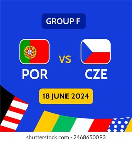 Football Euro Cup 2024 Portugal vs Czechia