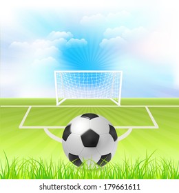 Football Event Poster Template Vector Background