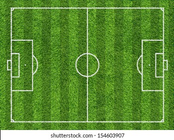 Football field - Shutterstock ID 154603907