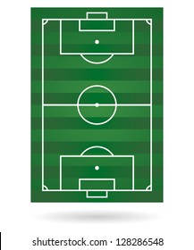 Football field background. vector.