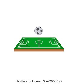 Football Field, Football Championship Soccer Illustration