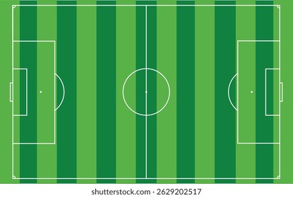 football field with green grass, soccer field with green grass
