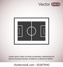 Football field icon