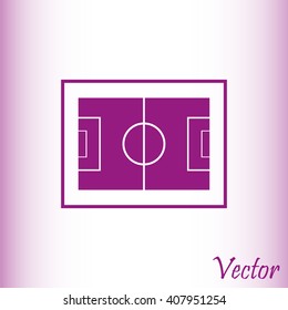 Football field icon
