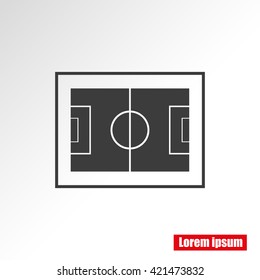 Football field icon
