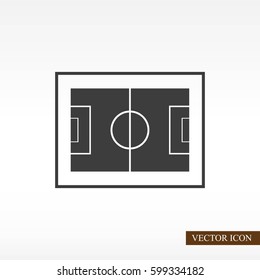 Football field icon