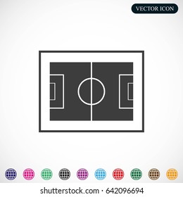 Football field icon
