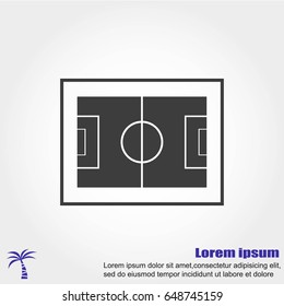 Football field icon