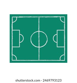 Football field icon clipart avatar logotype isolated vector illustration