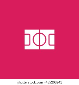 football field icon. football field sign