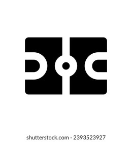 football field icon simple design Stadium icon logo design
