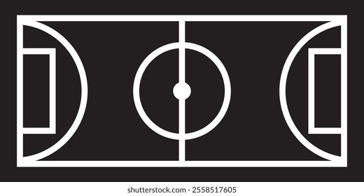 football field icon. soccer sign . 333