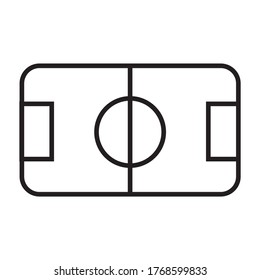 football field icon symbol sign