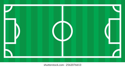 football field icon vector illustration. football field icon line style design