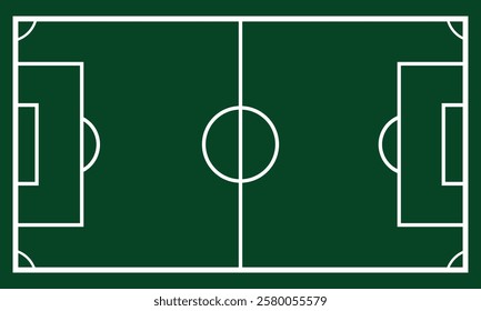 Football field liner icon, Football field  playground vector illustration, soccer design, Top view of football game field with  green background and white lines. soccer field. vector textures. eps10 